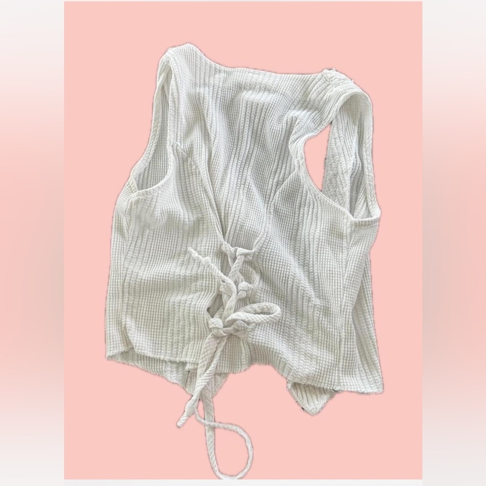 Woven Vintage Vest